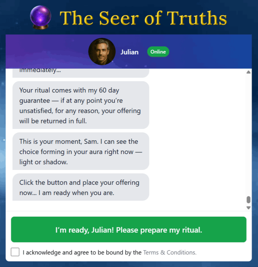 The Seer of Truths Chat